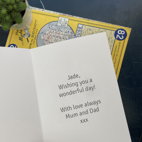 Haynes Manual Father's Day Card