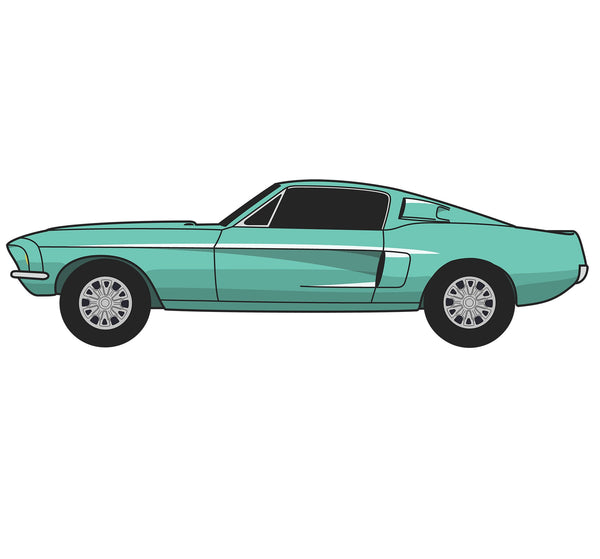 Ford Mustang Father's Day Card