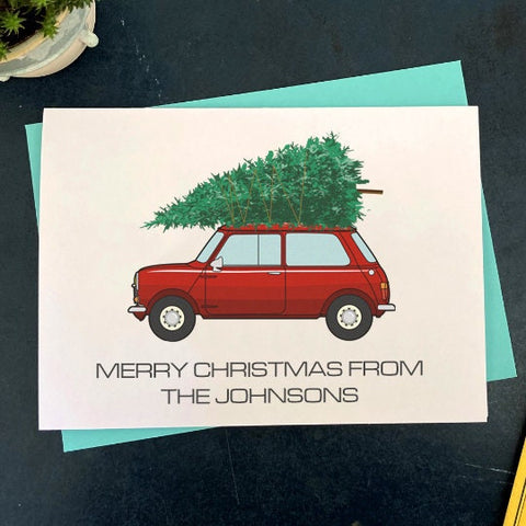 Mini Mk 1 Christmas Card