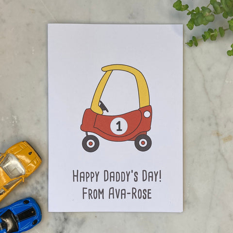 Cozy Coupé Father's Day Card