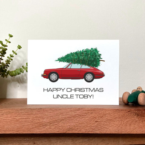 Porsche 911 Christmas Card